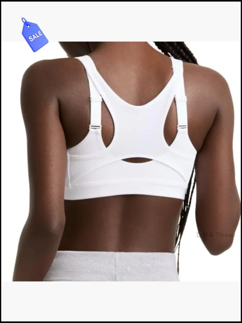 Women's High-Impact Front-Zip Sports Bra, Racerback, Wirefree, Moisture Wicking